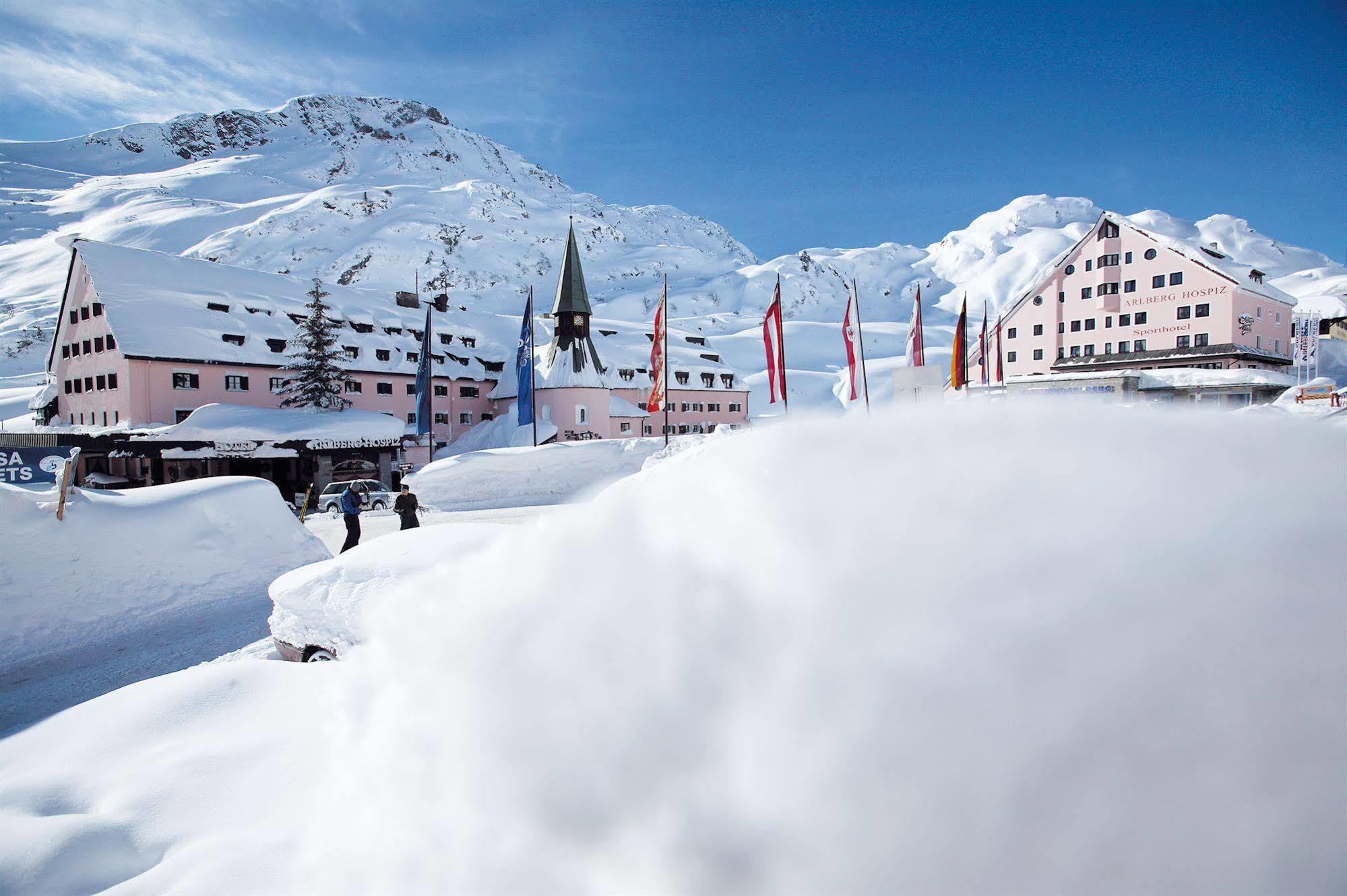 Arlberg Hospiz Hotel Sankt Christoph Am Arlberg Exteriör bild